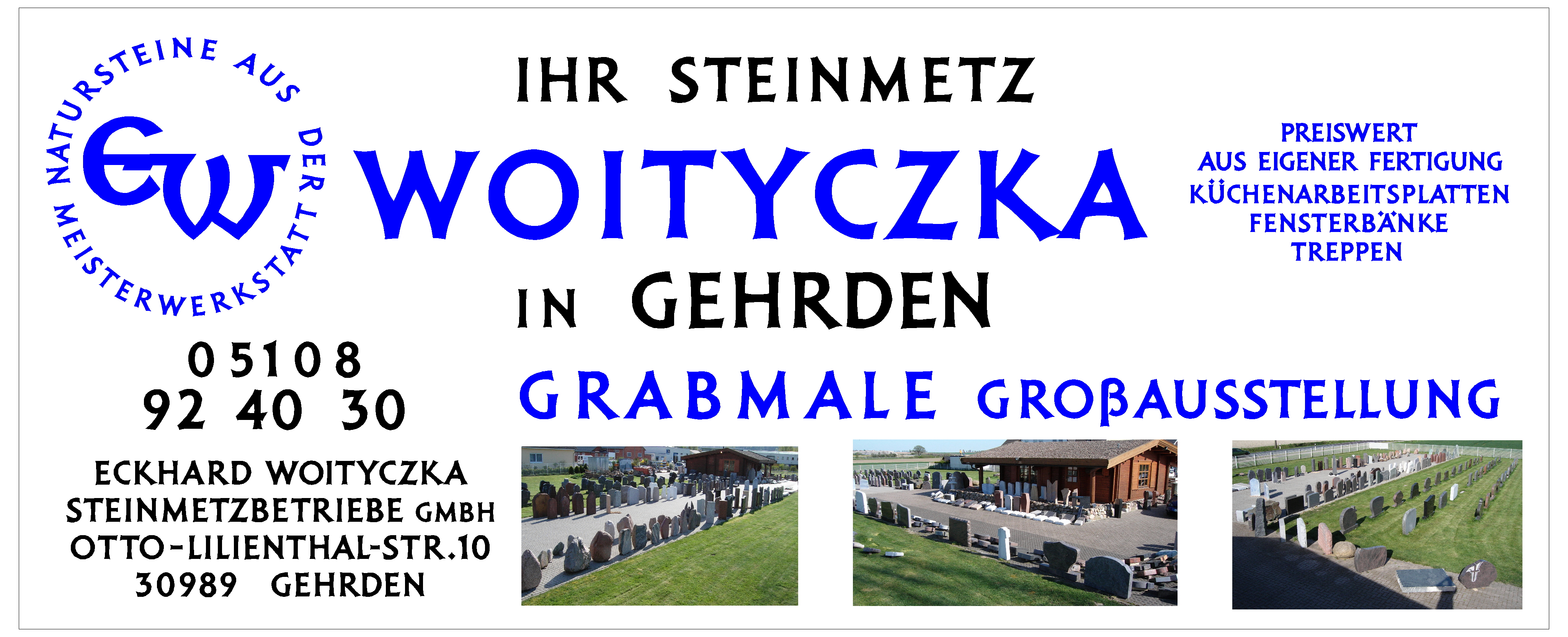 natursteine gehrden grabmale